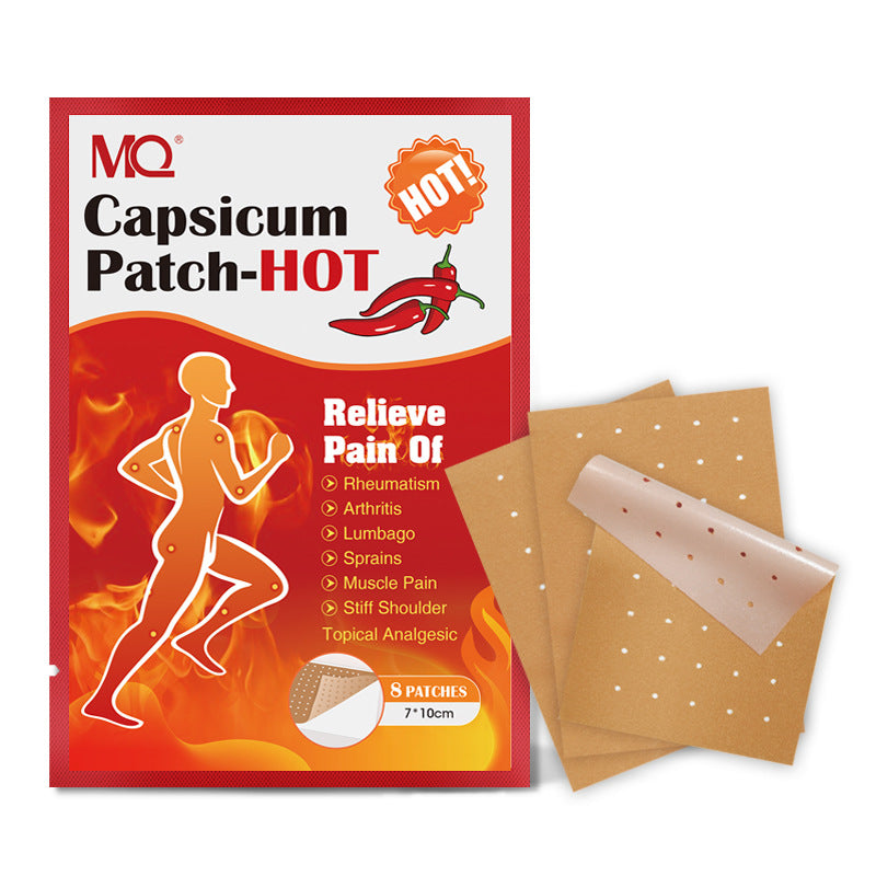Hot Pain Relief Patches – 8 pcs